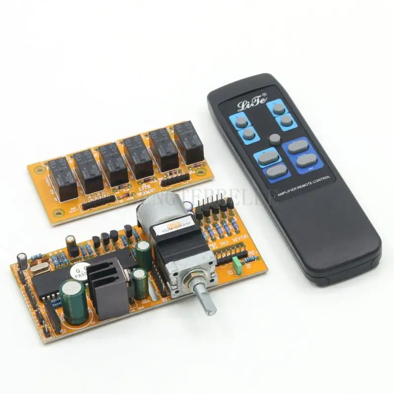 MV06 6-Channel Remote Control Volume Kit ALPS Motor Potentiometer Volume Control