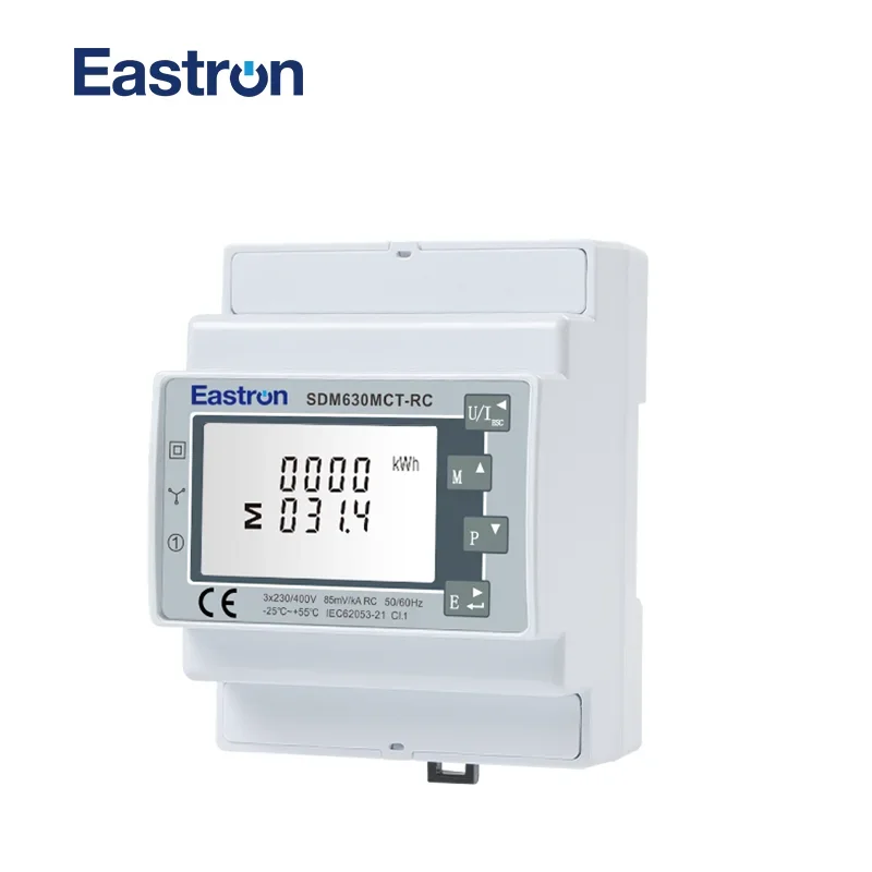 SDM630MCT-RC+3pcsESCT-RC100/150 Three Phase Three Wire Rogowski Coil Energy Meter High Precision Energy Meter with Rogowski Coil