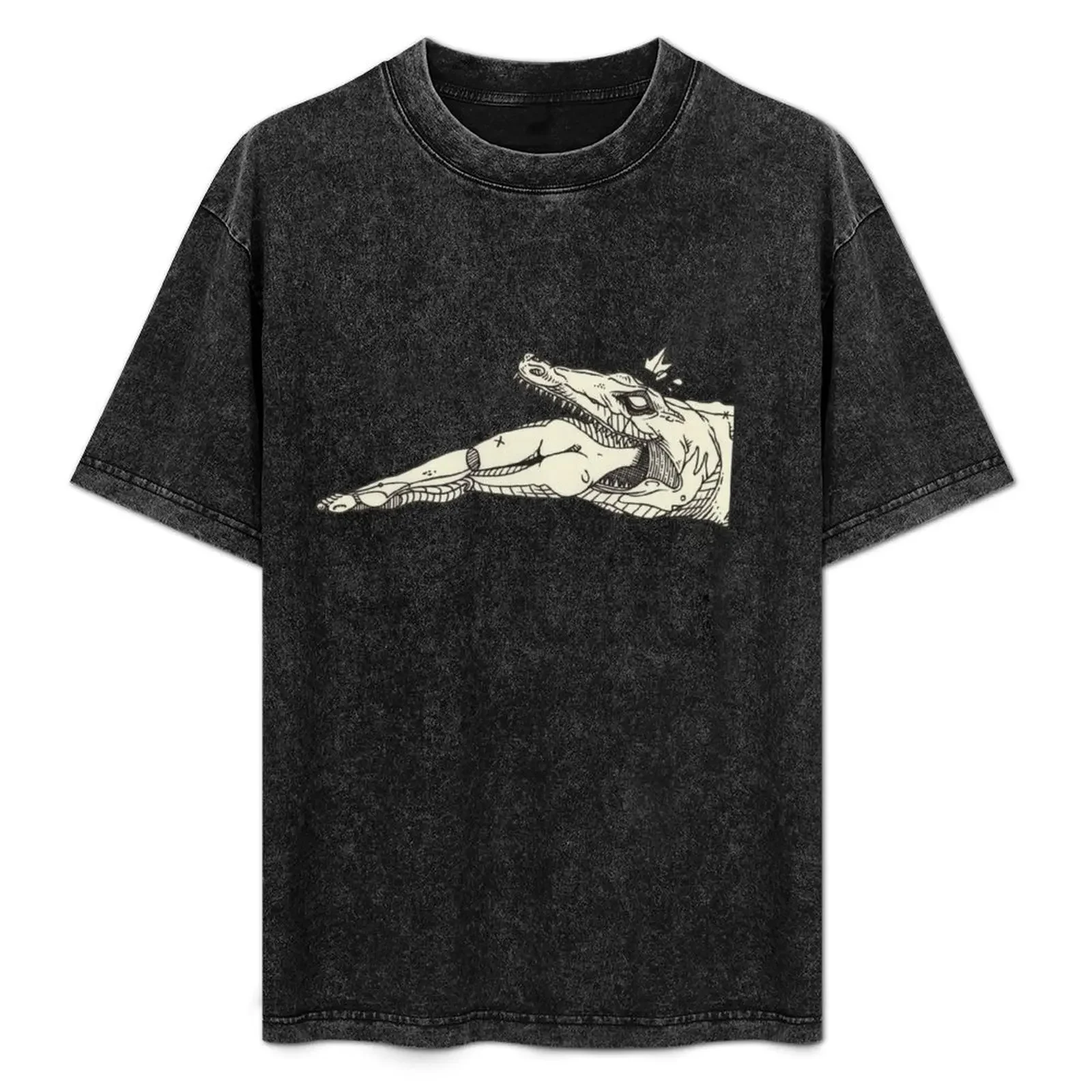 

Croco skirt. T-Shirt Lightweight Casual Summer T-Shirt