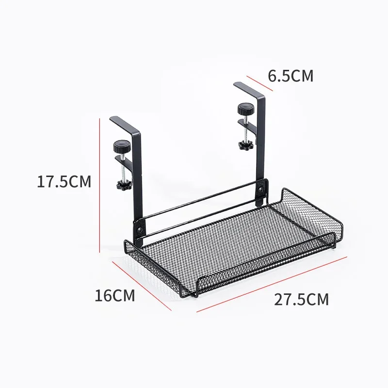 Under Desk Cable Management Tray No Drill Steel Desk Cable Organizers Wire Management Tray Cable Management Rack Storage Shelf