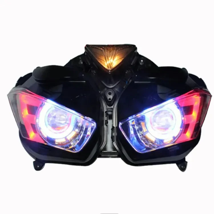 12v Led Motorbike Indicator Headlight Front Spot Lamp Fog Light Motorcycle Accessories Spare Body Parts For Yamaha Yzf R25 R3