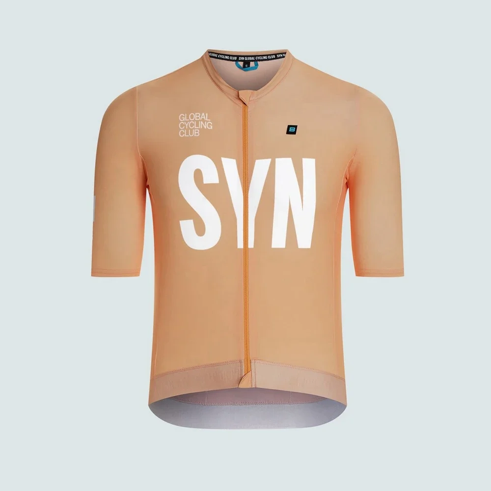 2025 new men\'s cycling sportswear 6-color SYN competition club cycling Jersey Summer short sleeved cycling Shirts