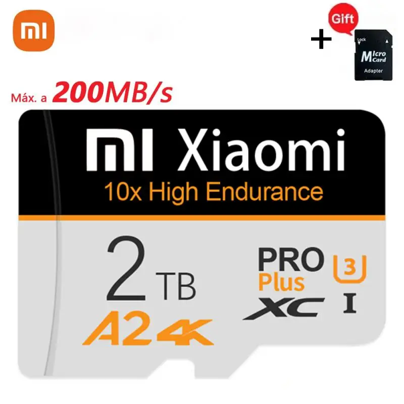 Xiaomi-tarjeta de memoria Flash Ultra SD/TF, 1TB, 128 GB, 256GB, 1TB, 512GB, 32 GB, 64 GB, 128 GB, para teléfono