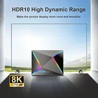 2025 NEW R69 Plus Voice Control TV Box Ultra HD 8K Allwinner H728 Octa Core Support Netflix tv box WIFI 6 Set Top Box