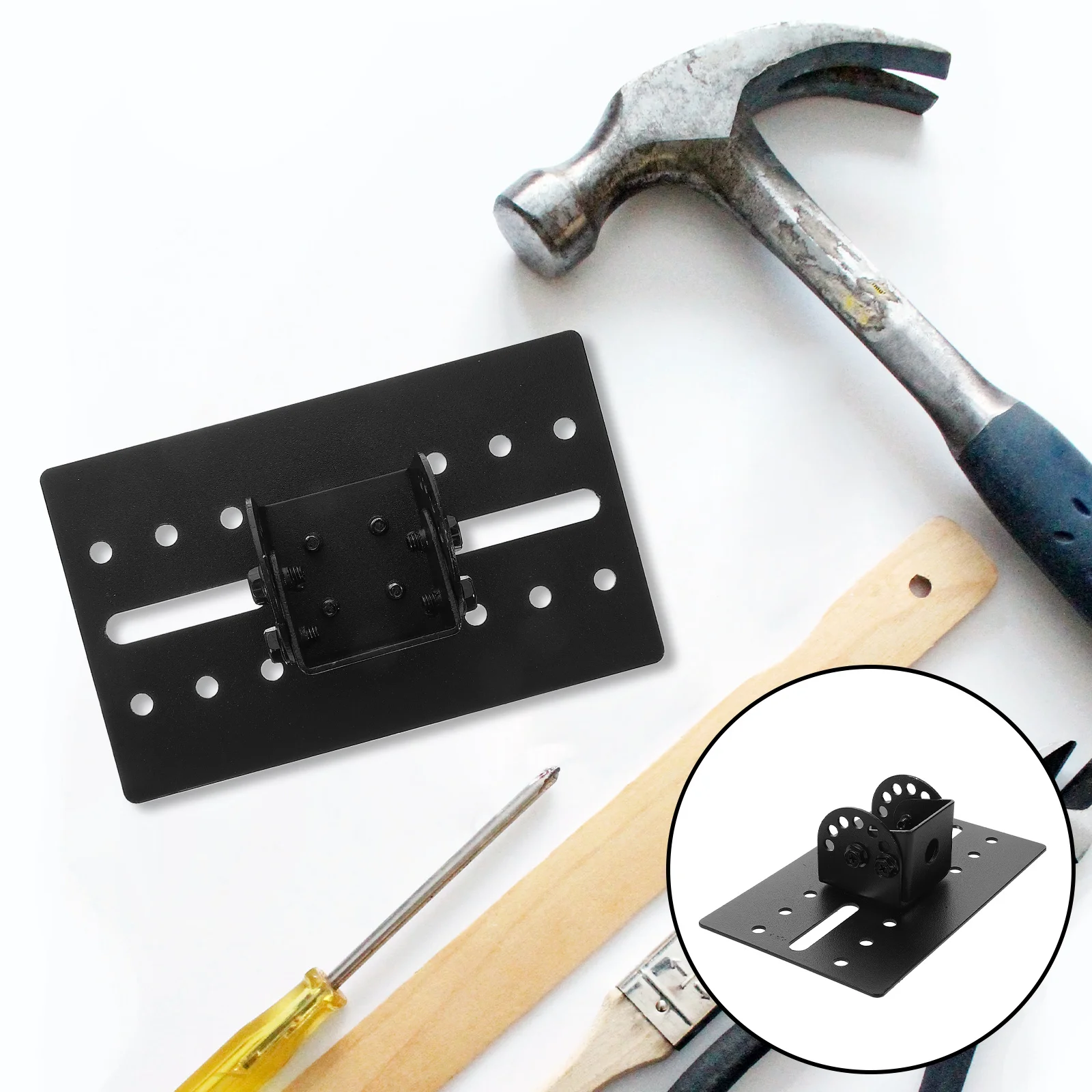 

Speaker Wall Mount Bracket Heavy Duty Universal Fit For Surround Sound Anti-Vibration Stand Audio Mounting Hardware