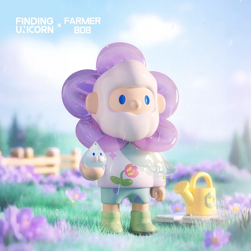 

Finding Unicorn Farmer Bob Surprise Blind Box Memory Theater Series 12 Collectible Art Figurine Home Decor Gift For Collectors