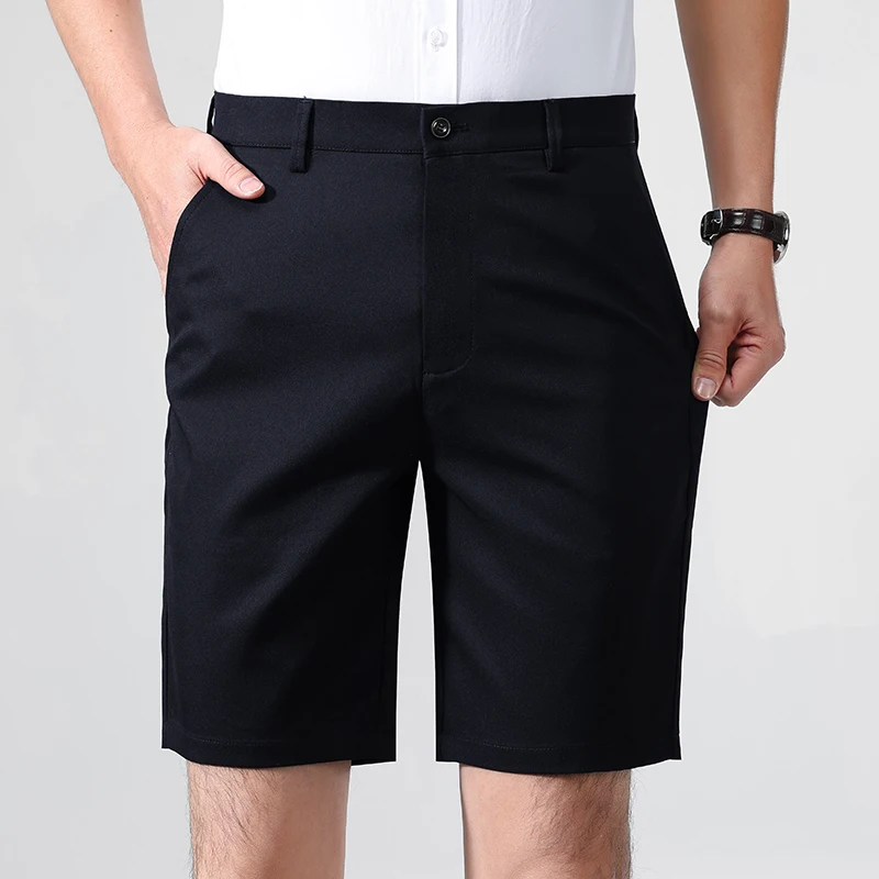 New Classic Fit Men's Stretch Bermuda Lightweight Quick Dry Stretch Shorts Golf Shorts Hiking Travel image 4