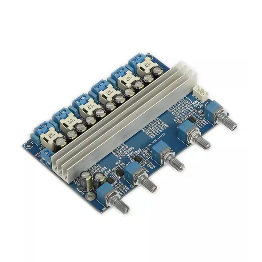 TPA3116 4.2 Channel Amplifier Board 100Wx2 +50Wx4 2.0 Stereo Dual Subwoofer Amplifier Board DC24V-AD13