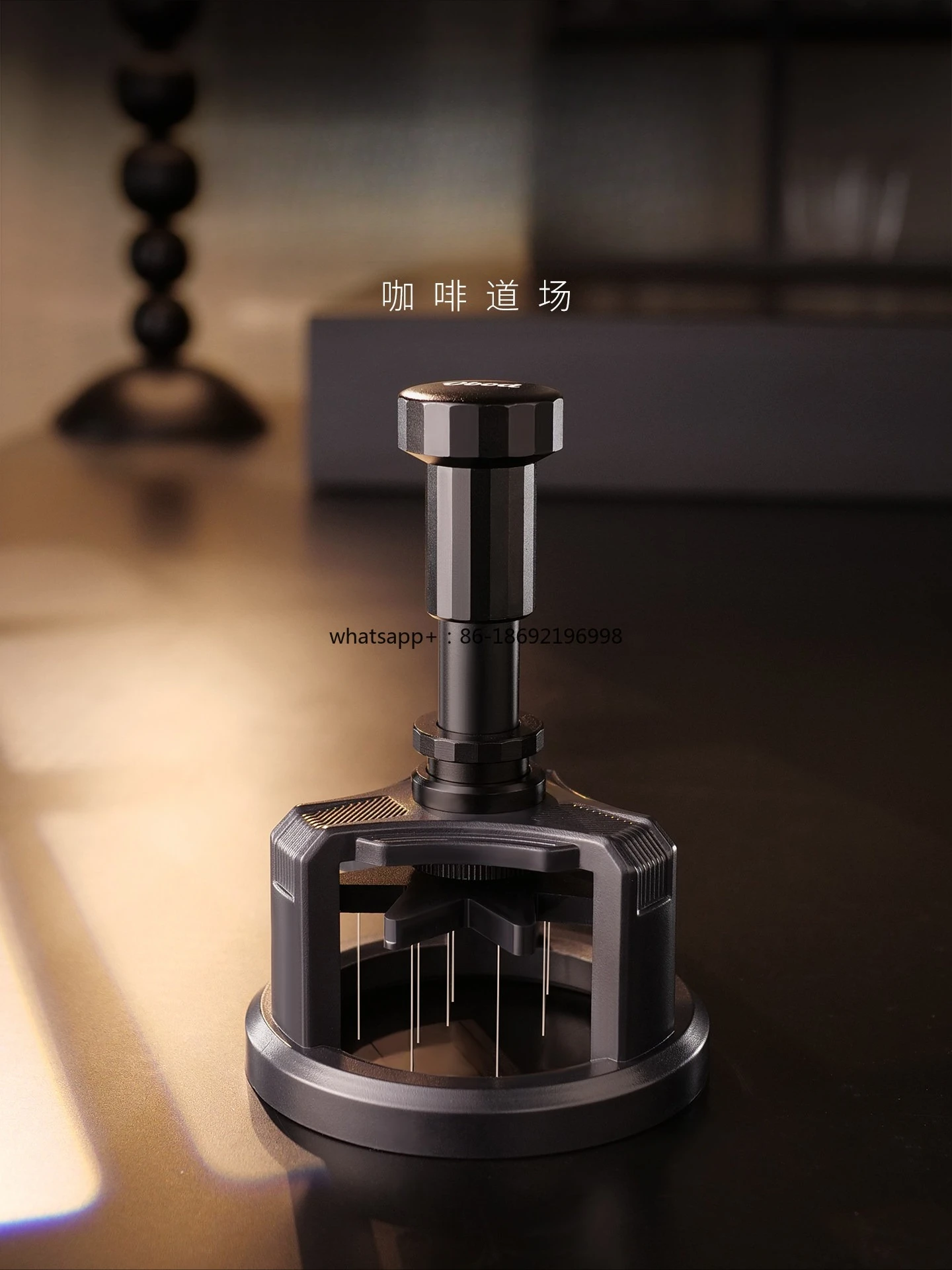 Whirlwind Stirring  Needle Italian Loose  Needle 58mm Handle Automatic Rotating Distributor Coffee