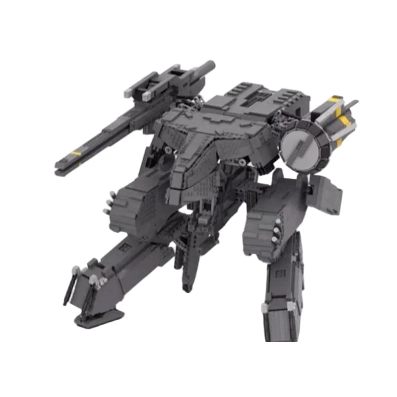 Popular Game Battle Mecha Model MOC Building Bricks War Equipment Modular Technology Gifts Holiday Assemble Toys Suit Display