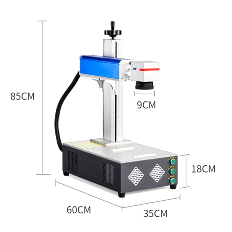 LY Desktop Fiber Laser Marking Machine Raycus MAX 20W 30W 50W Disassembled Engraving Machine Optional Upgrade Rotation Axis