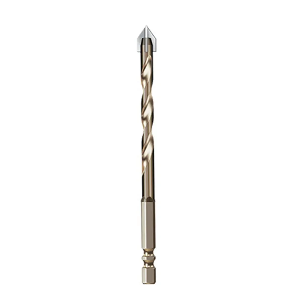 

Multi Purpose Hole Saw Drill Bit Suitable For Tile Brick Wall Concrete Glass Wood And More 8mm Diameter 115mm Length