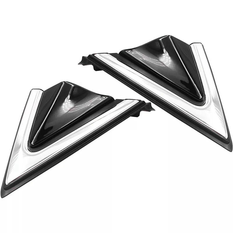 Car Driver Fender Corner Chrome Molding Fit For Hyundai Santa Fe 2013-2019