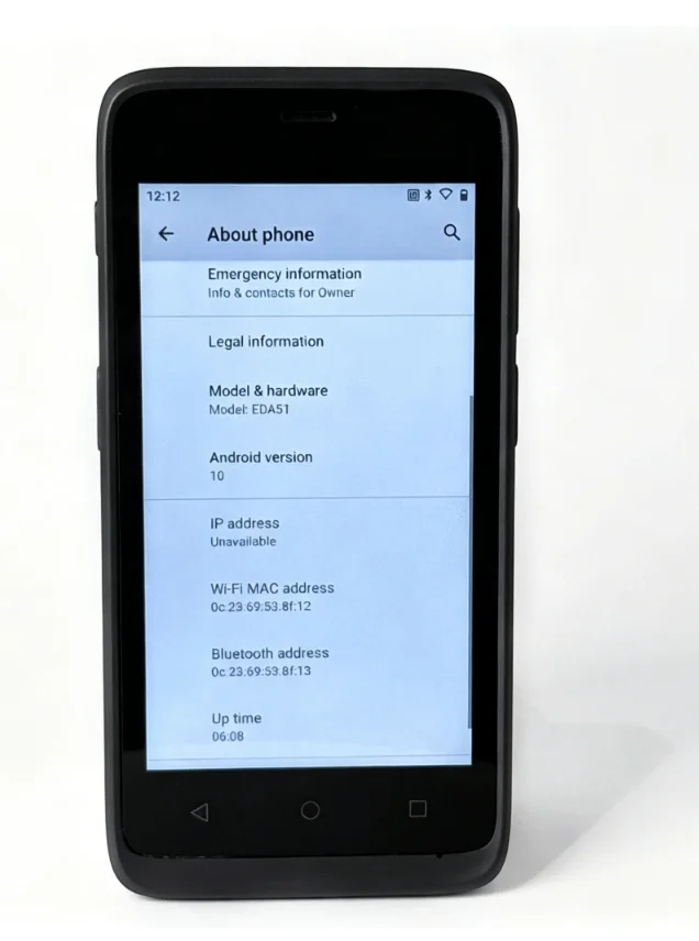 EDA51-0-B633S0G0 ScanPal Android GMS 10 Mobile Computer 2D Wifi Scanner