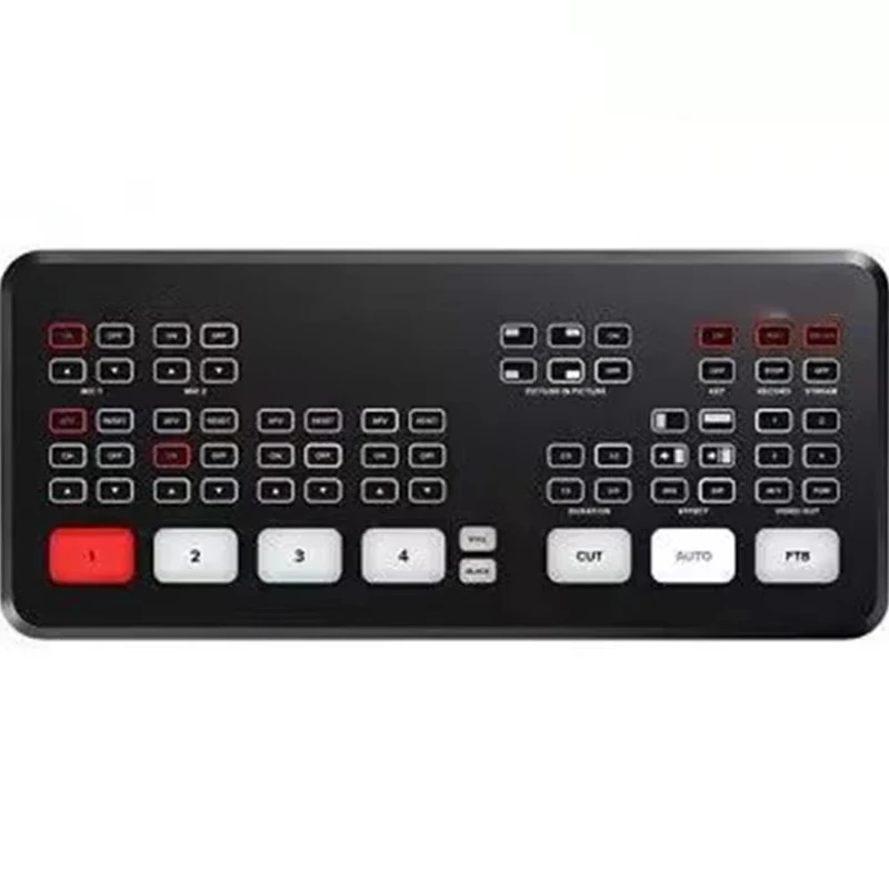 Blackmagic Design 12V 8-input 2-way video switcher, live audio