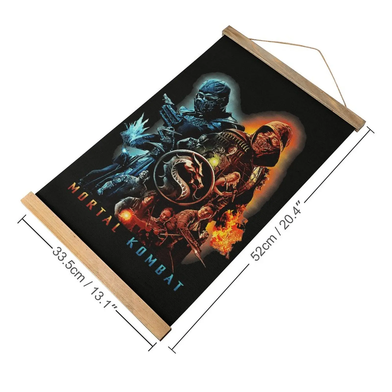 Canvas Hanging Picture Mortal Kombat Game Essential For Sale Funny Graphic Geek Draw Bar Wall Decoration  Style Decorate