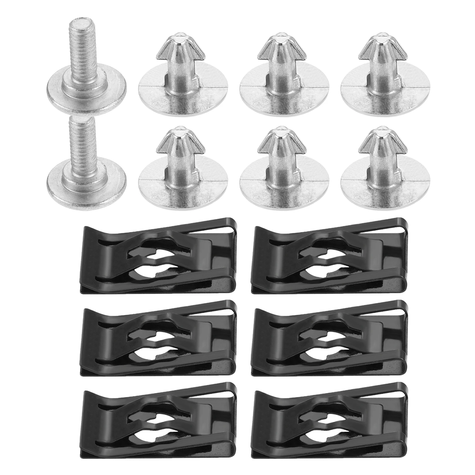 14Pcs 90674-TY2-A01 Car Engine Lower Cover Splash Shield Pin Screws Metal Bolt Screw Clips Replace for Honda for CRV for Civic