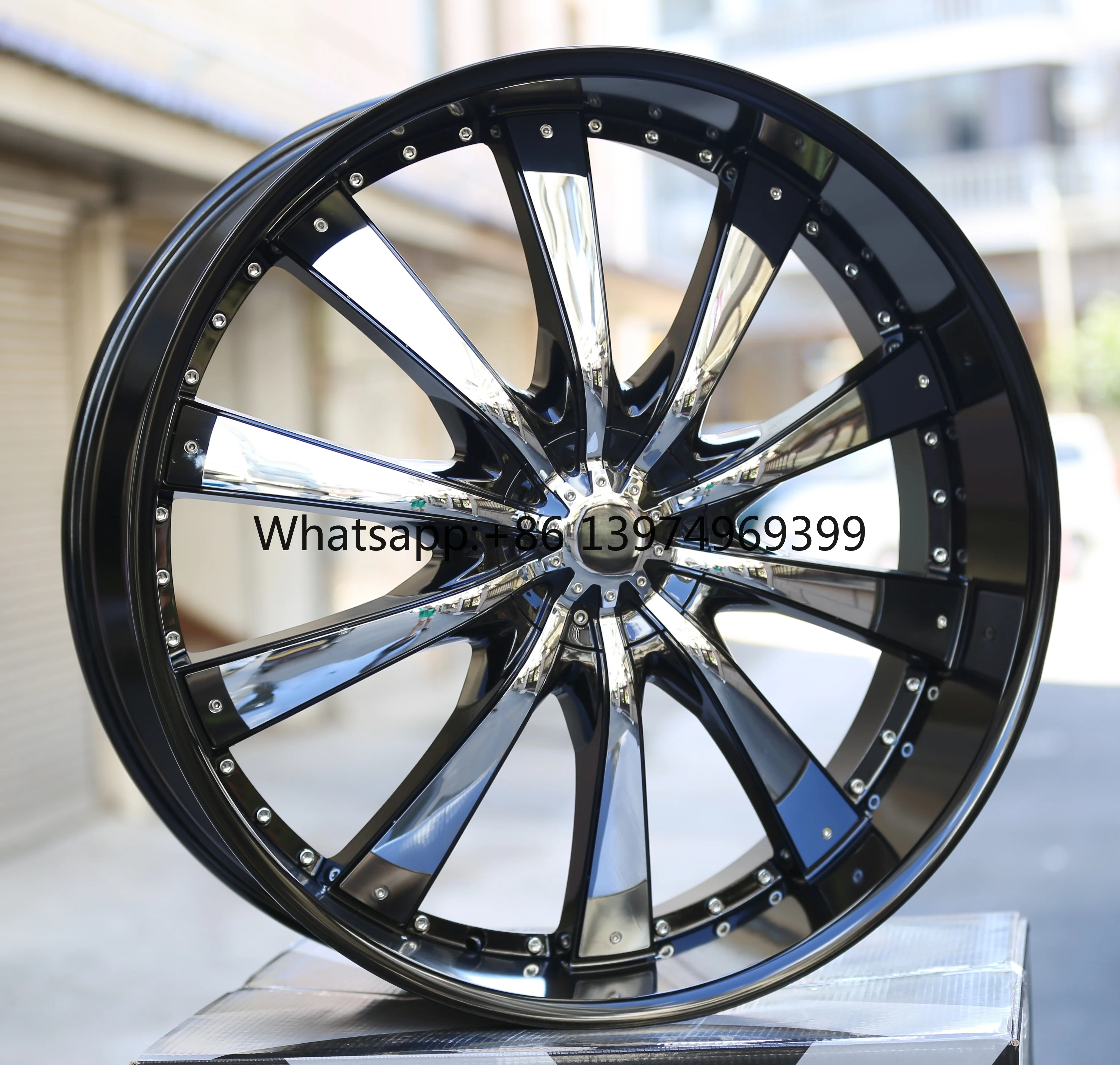 High Quality 28-Inch Wide Off-Road Wheel Hub  6*139.7 5*127 6*120 5*114.3 Modified for Cad Escalade Jeep Pickup SUVs