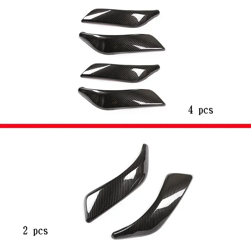 

For BMW 1 2 Series F20 F21 F22 F23 2012-2018 ABS Carbon Fiber Car Inner Door Armrest Handle Cover Trim Sticker Car Accessories