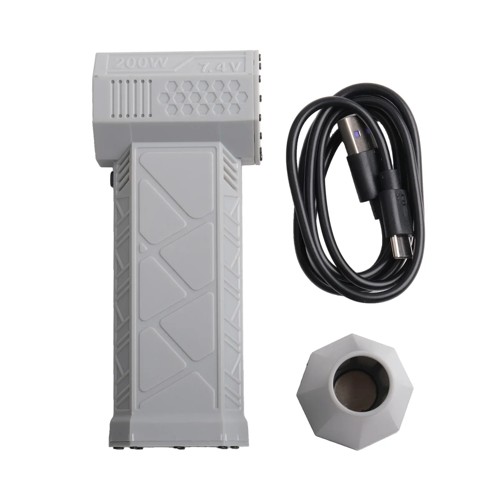 

X3 Violent Вентилятор 3-й турбовентилятор Jetfan Сильные вентиляторы Ручные 130000 об/мин Скорость ветра 52 м/с со светодиодной подсветкой