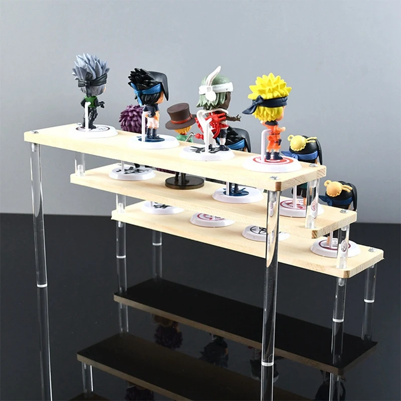 Стенд для демонстрации, подставка для фигурок, подставка для фигурок из цельного дерева, подставка для фигурки куклы, кекса, косметика, подставка для ювелирных изделий
