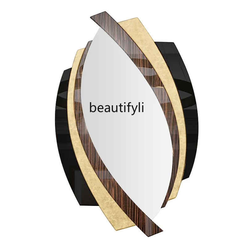 

Роскошное Американское Зеркало для столовой, задний фон для гостиной, необычное настенное зеркало для крыльца