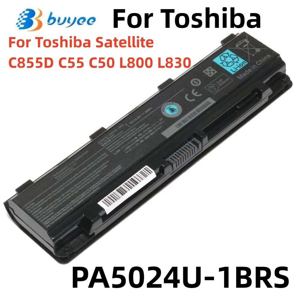 

New PA5024U-1BRS Laptop Battery For Toshiba Satellite C55 C55T C55DT C855 C855D L850 C850 C855D C855-S5206 C855-S5214 S855 S875