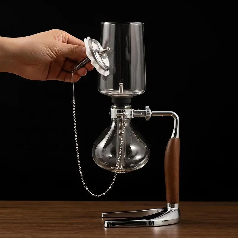 Syphon Pot Replacement Filter Core Reusable Food-Grade Stainless Steel Long Lasting for Coffee Shop Bar Use