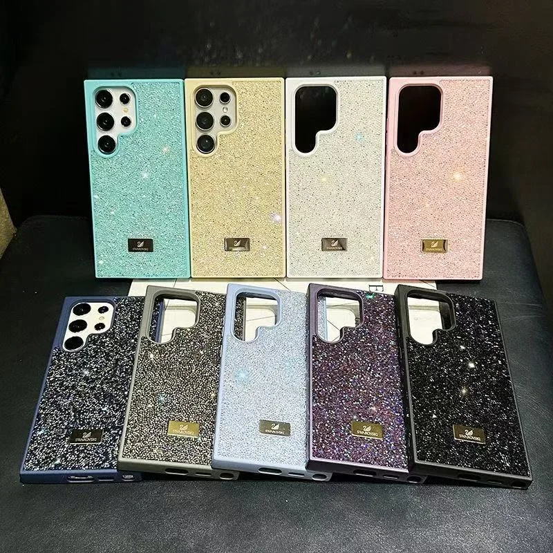 Luxury Rhinestone Diamond Phone Case For Samsung Galaxy S26 S25 Ultra S24 S23 Plus The Shiny Diamond Shockproof Protective Cover