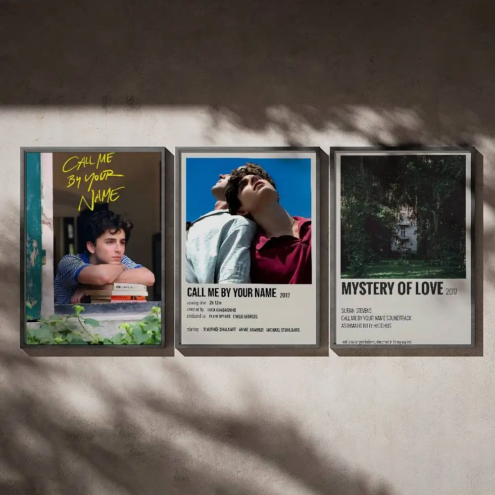 

Call Me By Your Name Classic Movie Poster Posters,waterproof Paper Stickers,coffee Shops,bar Living Rooms