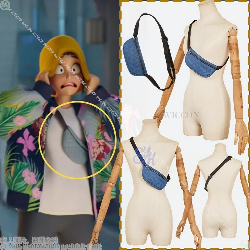 

Аниме Kpop Demon Косплей Zoey Kawaii Синий реквизит Сумка на плечо 코스프레 Idol в одном стиле Хэллоуин Рождественская вечеринка подарок на день рождения Cos