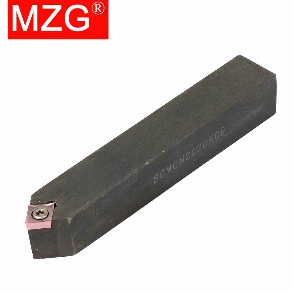 MZG SCMCN0808H06 SCMCN1010H06 SCMCN1212H09 SCMCN1616H09 External Turning Holder CCMT Carbide Inserts SCMCN Lathe Cutting Tools