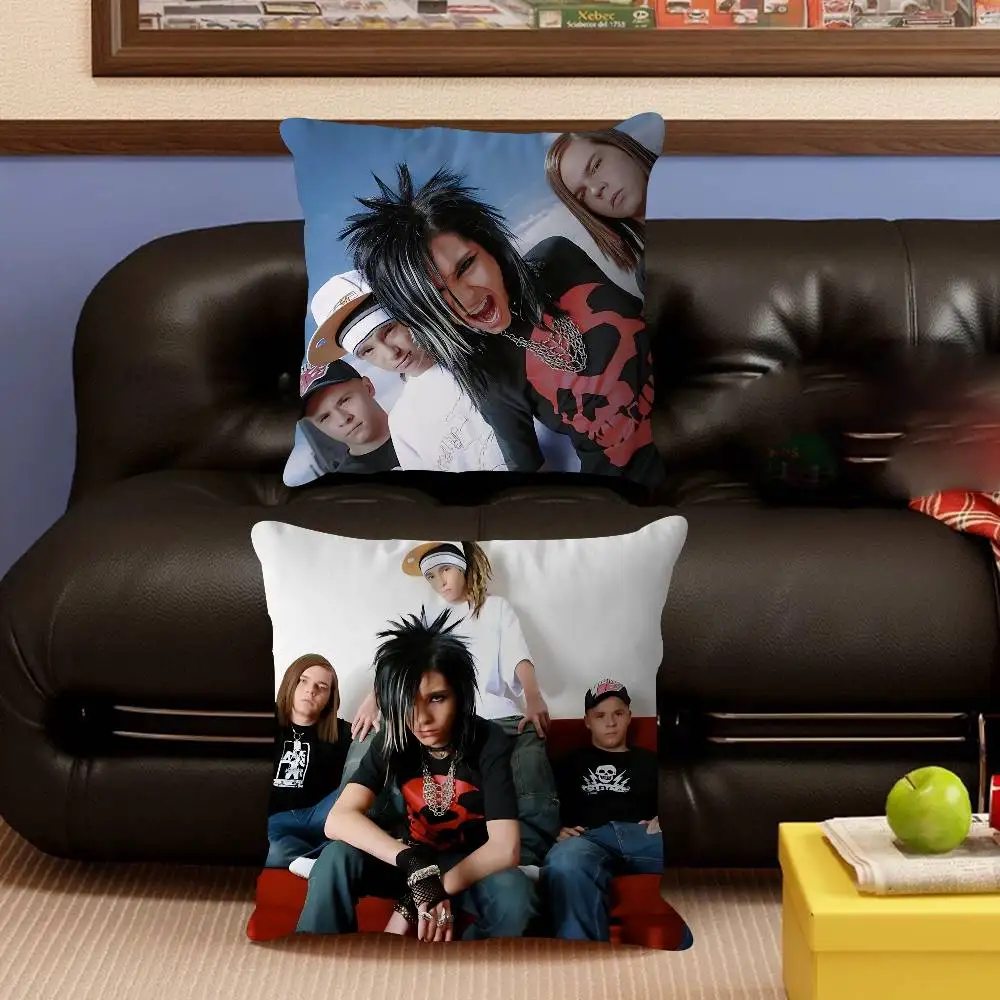 

Band T-Tokyo-Hotel Pillow Gifts Home Office Furnishings Bedroom Sofa Car Cushion Cover Case 45x45cm