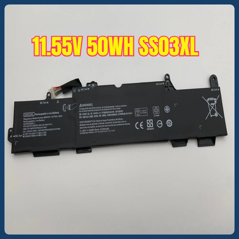 

11.55V 50WH SS03XL for HP 730 735 740 745 830 840 846 G5 G6 Notebook Battery
