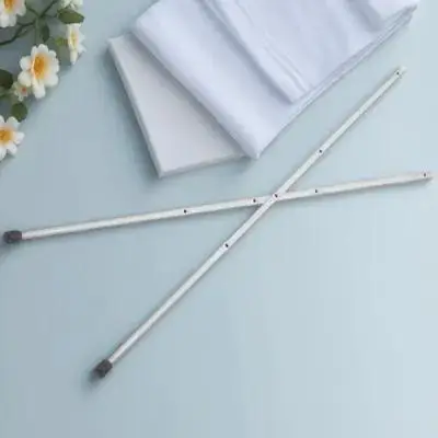 

2pcs Football Table Rods Metal Poles Soccer Machine Parts Table Football Supplies Home Use Assemble