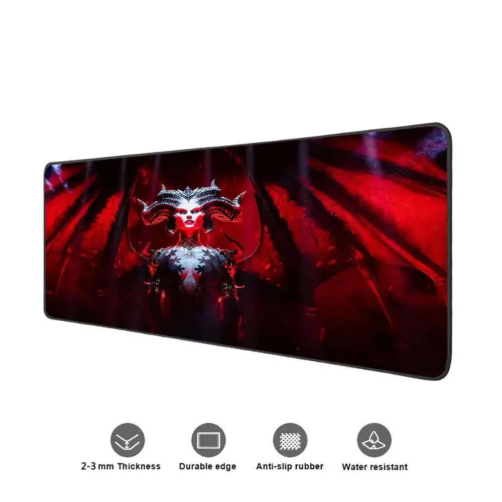 Diablo 4 Mouse Mat Desk Gadgets Computer Mouse Pad Gaming Mousepad 900x400 Offices Accessories Office Rug Extended Mats Xxl Pads