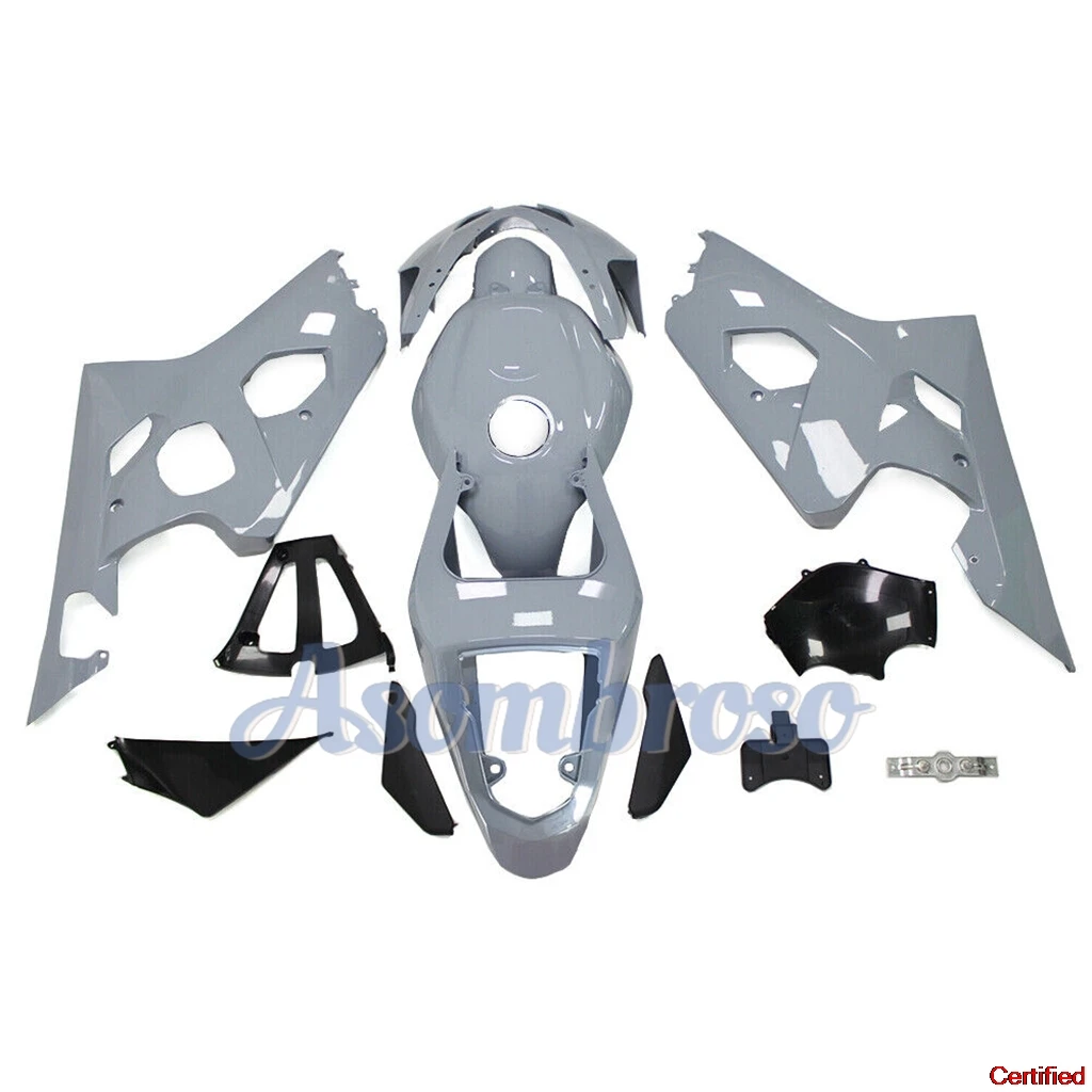 Quality Sportbike Fairing kit For GSXR600 2004 2005 GSXR750 04 05 Wrecked Bike Rebuild Plastic Body Nardo Grey