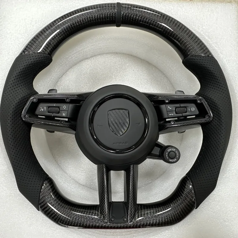 Teile für Porsche Lenkrad Modifizierte Kohlefaser 911 Cayenne Boxster Macan Panamera