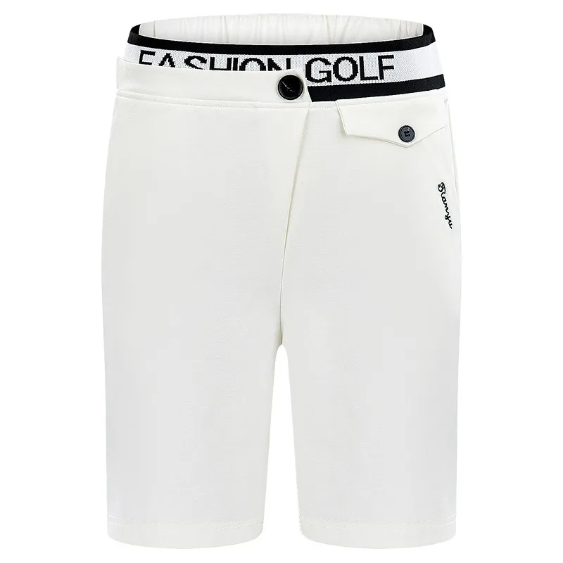 TTYGJ 2023 Summer New Golf Pants Ttygj Women\'s Stretch Five-part Pants Casual Fashion Sports Shorts