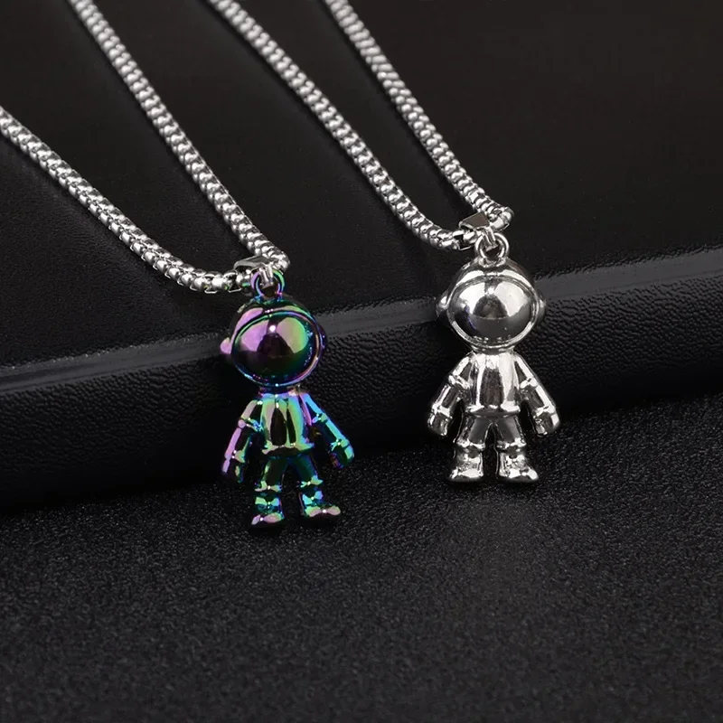 Car Pendant Interior Decoration Robot Spaceman Hanging Astronaut Ornament Accessories Auto Rearview Chain for Mirror Boys Gifts