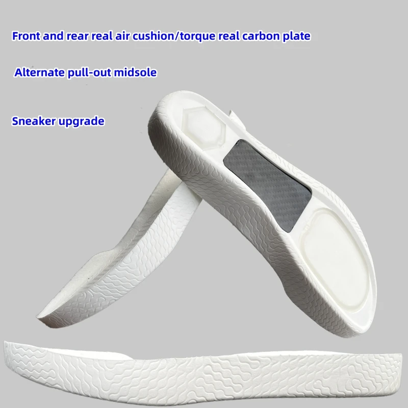 Carbon Plate Air Cushion Insoles For Shoes Middle Sole Foot Shoe Pads For Plantar Fasciitis Sneakers Protector Template Orthope