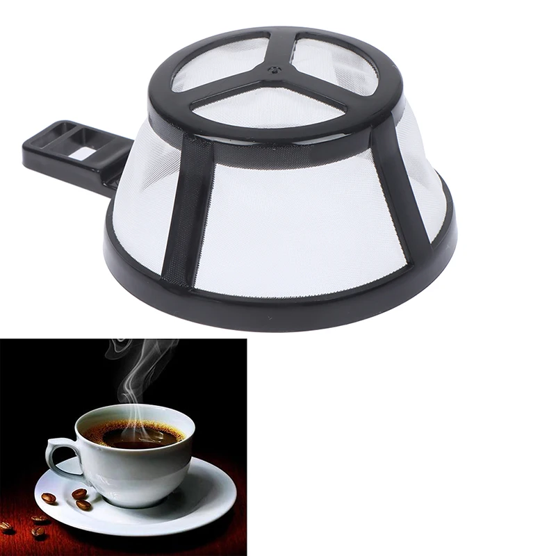 1 Pcs Reusable Coffee Filter Basket Cup Style Coffee Machine Strainer Mesh FDA Nylon Environmental Protection Equipment Filter