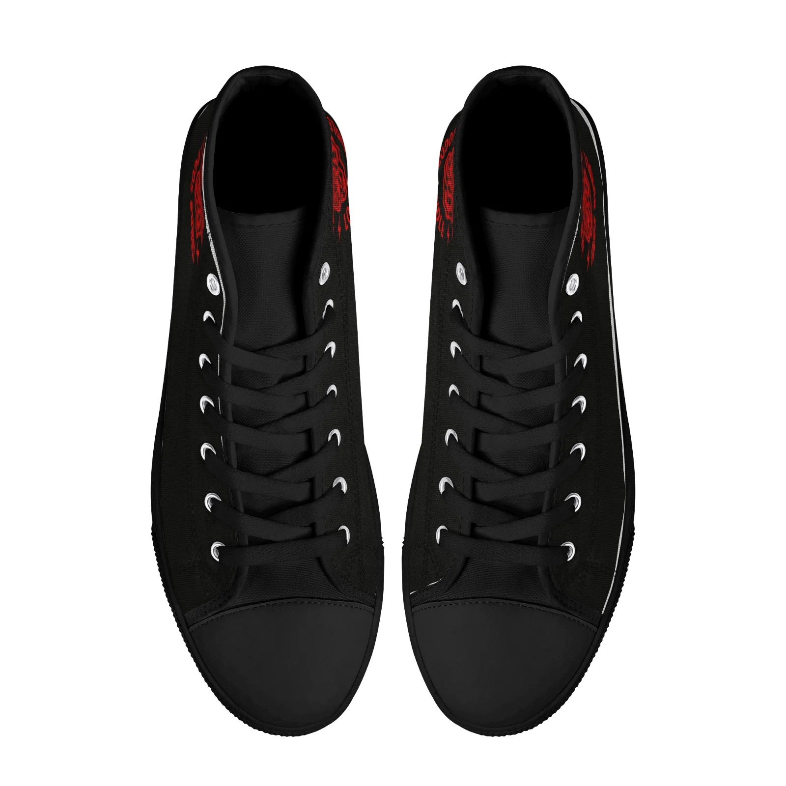 Custom Shoes Old School Tiger Prints Classic High Top Canvas Shoes for Men Women Vulcanized Shoes Flats Sneakers Footwears