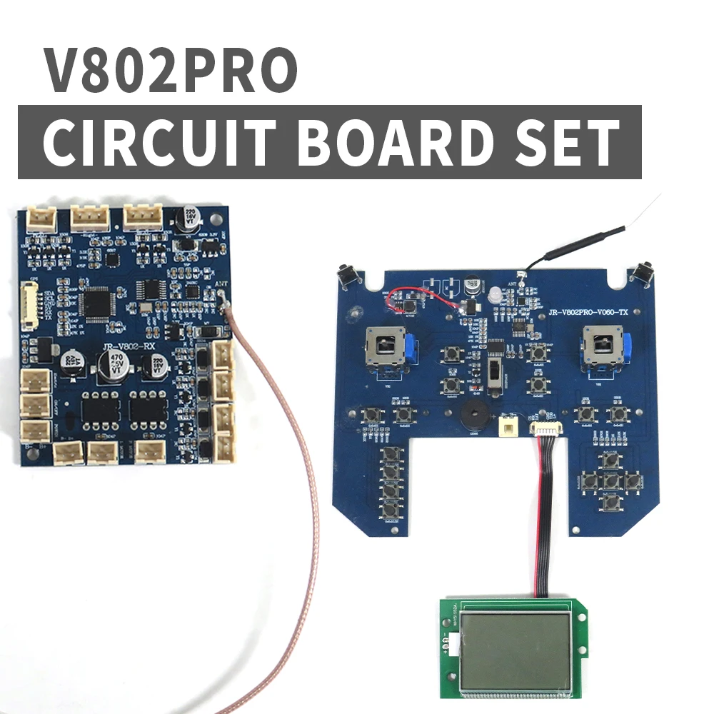 

Flytec Official Original V802 PRO Circuit Board Set Boat And Remote Control Board Set Spare Parts For RC GPS Fishing Bait Boat