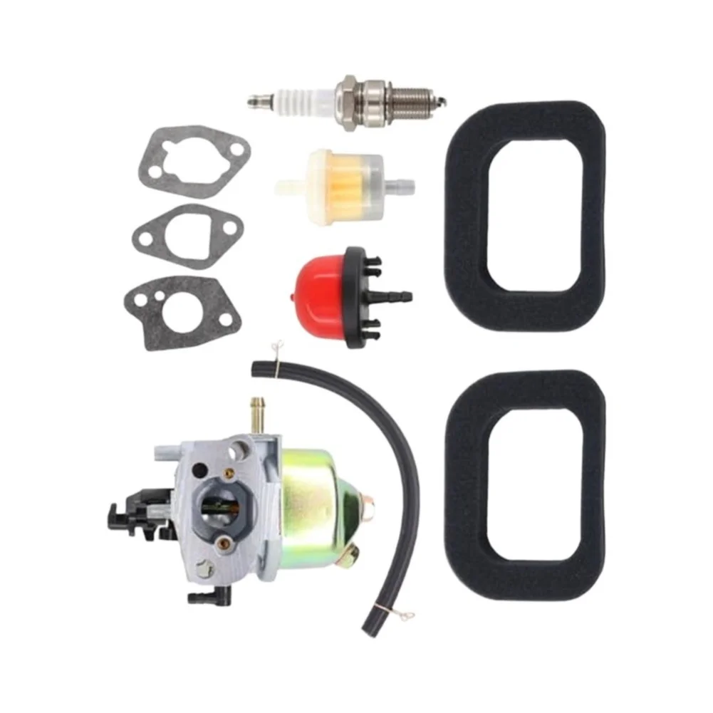 For Mountfield Lawnmower Carburetor Kit for HP414 SP414 HP164 SP164 For RS100 M411PD with 3 Gaskets 2 Air Filters Fuel Line