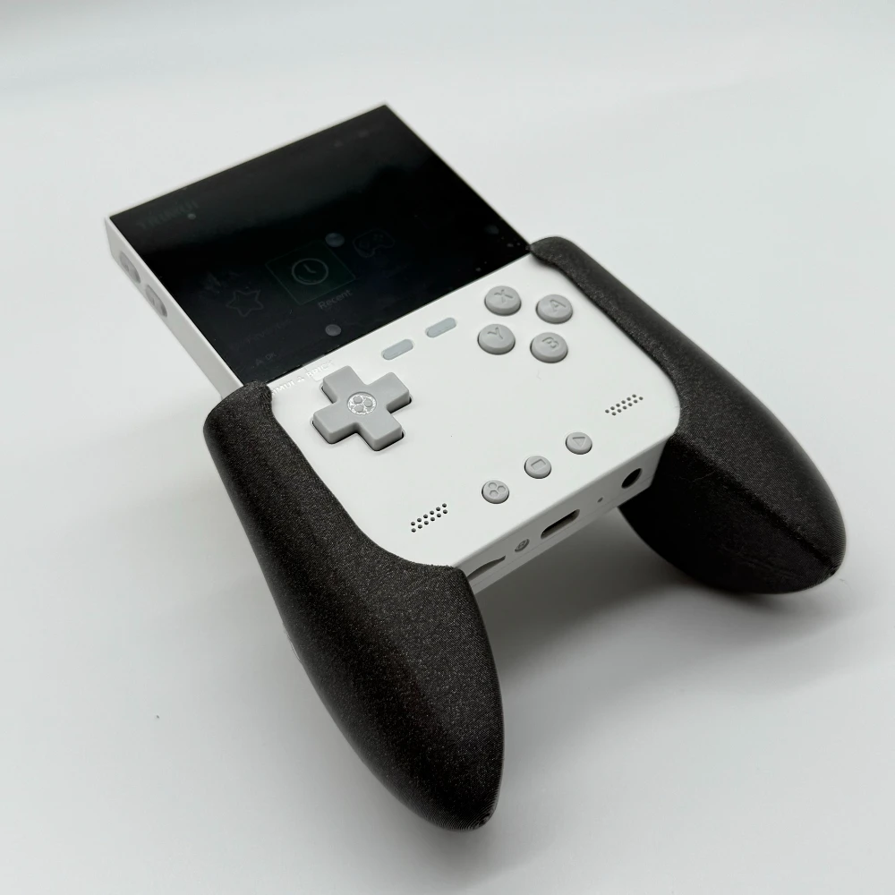 For Trimui Brick Retro Vertical Handheld Grip 3D Printed Game Console Fighting Grip Enhancement Game Grip Console Accessories