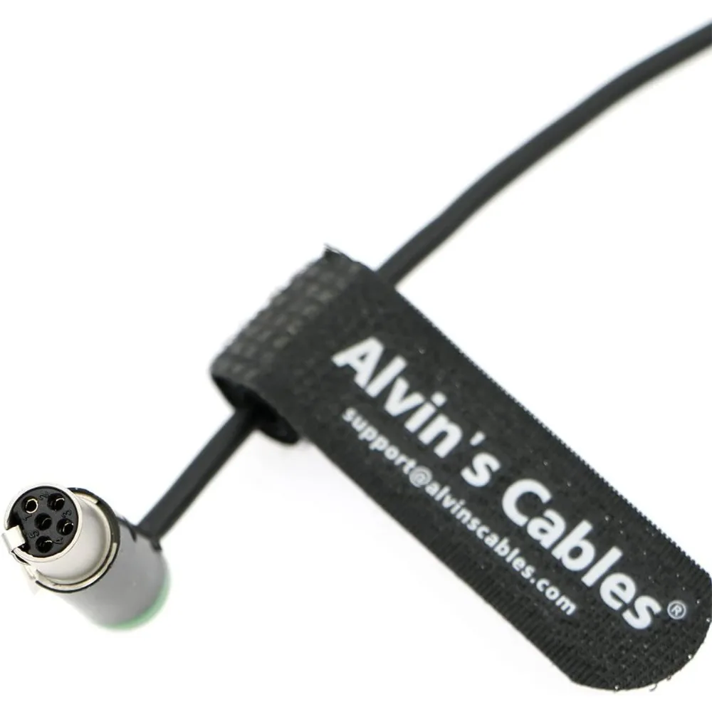 Alvin's Cables 10Inch (25cm) Low Profile TA5F to Dual LP XLR 3 Pin Male Audio-Cable for Wisycom-MCR54,Portable Recorders, Mixers