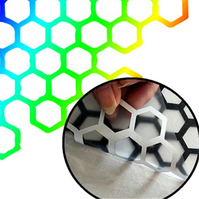 

1PC Motorcycle Sticker Honeycomb Helmet Decals Stickers Car Refit Creative Body Decoration Decals Waterproof Motorcycles Parts