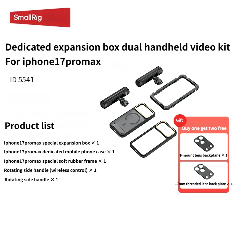 for-iphone-17-pro-17pro-maxsmallrig-new-mobile-dual-handheld-phone-cage-kit-wireless-control-controller-specialized-accessories