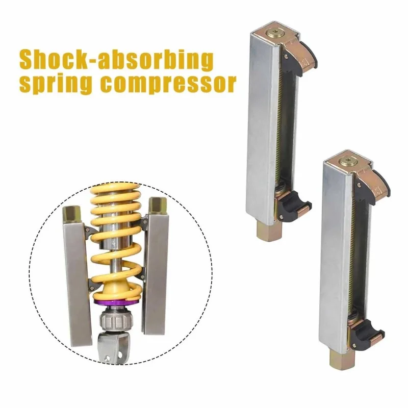 1 Pair Motorcycle Shocking Absorber Spring Compressor 1 Pair Shock Spring Compression Tool Set For Motorcycle And Light Vehicles